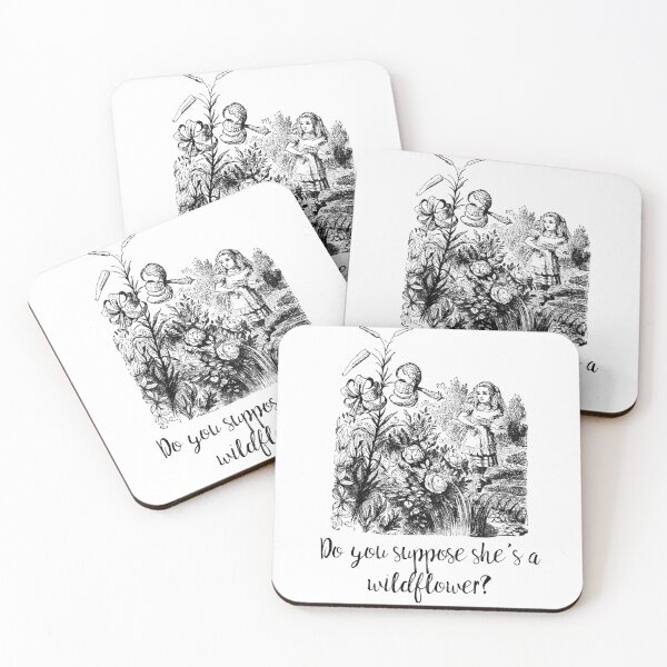 Item preview, Do you suppose she's a wildflower? Original illustration.  designed and sold by peggieprints.