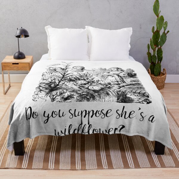 Item preview, Do you suppose she's a wildflower? Original illustration. designed and sold by peggieprints.