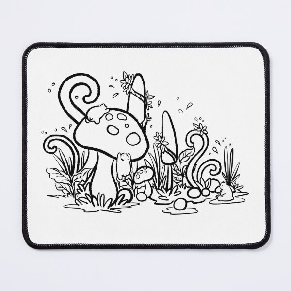 Item preview, Gonmi The Chubby Polarbear with mania , laziness and undone work / Mushroom Garden 3 designed and sold by MyFairyAndGonmi.
