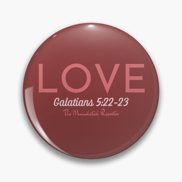 Item preview, The Fruit of The Spirit Love - Burgundy and Pink designed and sold by TheReporter1.