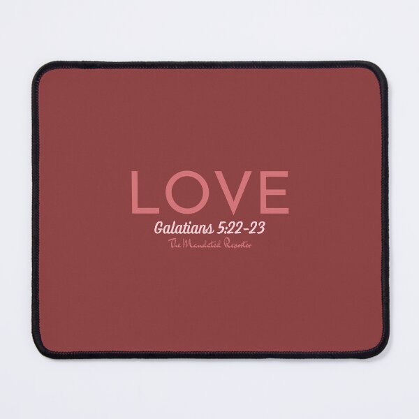Item preview, The Fruit of The Spirit Love - Burgundy and Pink designed and sold by TheReporter1.
