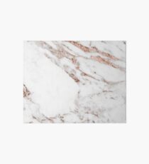 Roségold Ader Marmor Galeriedruck