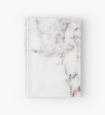 Roségold Ader Marmor Notizbuch
