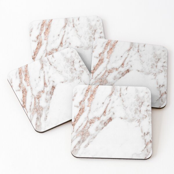 Item preview, Rose gold vein marble designed and sold by peggieprints.
