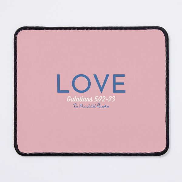 Item preview, The Fruit of The Spirit Love - Pink and Blue designed and sold by TheReporter1.