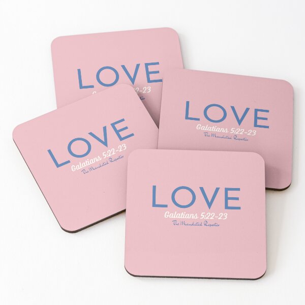 Item preview, The Fruit of The Spirit Love - Pink and Blue designed and sold by TheReporter1.