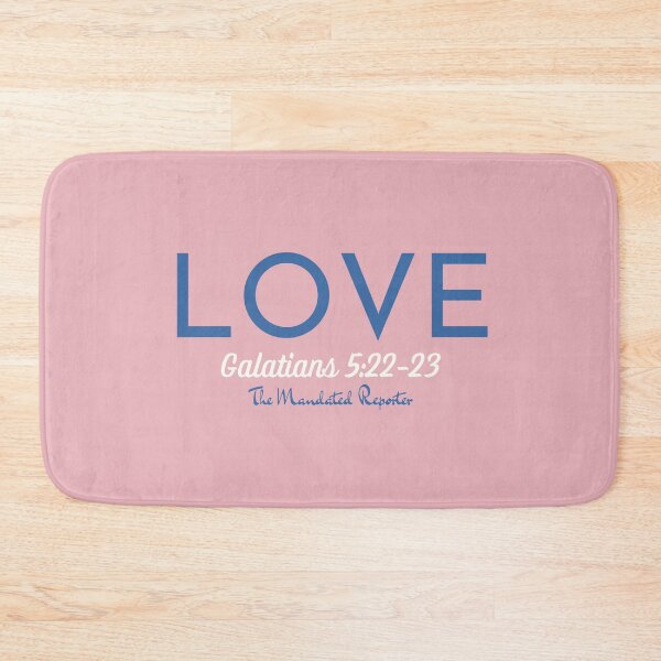 Item preview, The Fruit of The Spirit Love - Pink and Blue designed and sold by TheReporter1.
