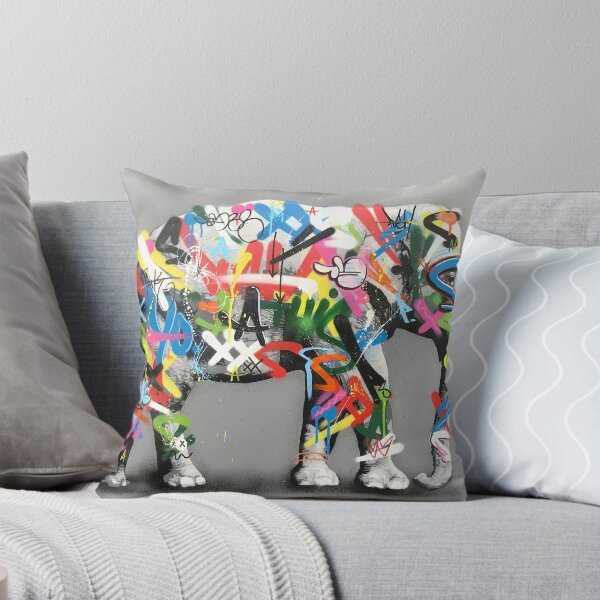 Aperçu de l'œuvre Éléphant - Martin Whatson - Art urbain créée et vendue par Teecha.