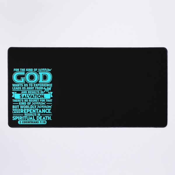 Item preview, 2 Corinthians 7:10 designed and sold by plushism.
