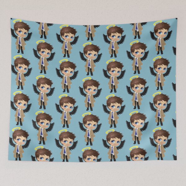 Item preview, Supernatural Castiel Chibi designed and sold by Dacdacgirl.