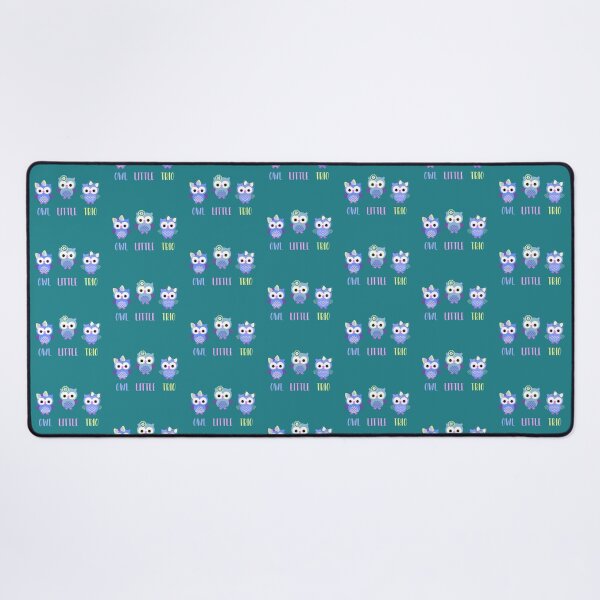 Item preview, OWL Little Trio (Blue Girls on Teal) Maternity & Baby Wear Incl. designed and sold by PawsitiveMum.