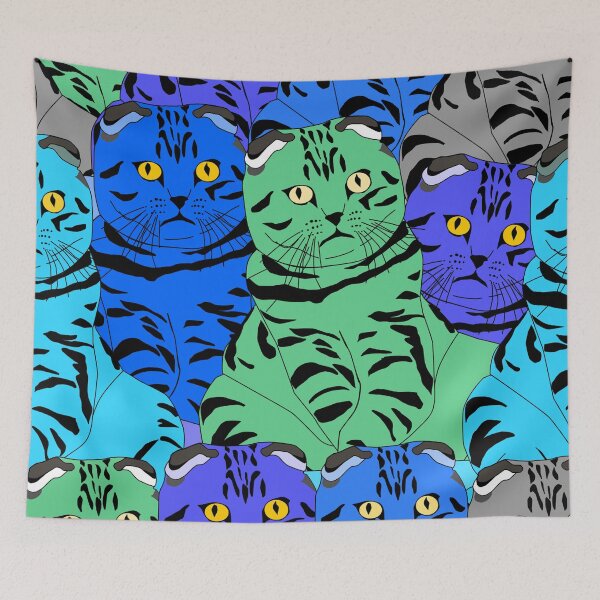 Item preview, Colored cats designed and sold by KseniaDr.