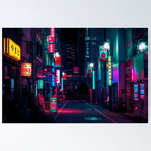Item preview, Neon Signs In Tokyo designed and sold by Neondreamscapes.