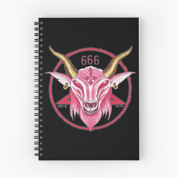Item preview, Pink Baphomet - Art By Kev G designed and sold by ArtByKevG.