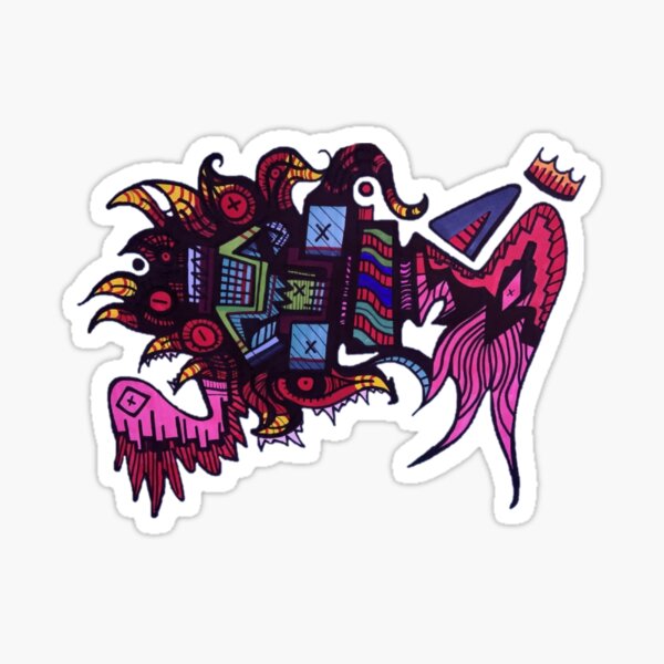 Fowl Mania Sticker
