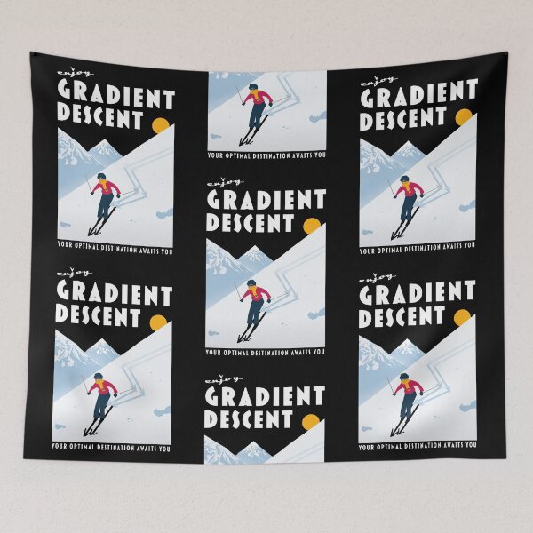 Item preview, Enjoy gradient descent designed and sold by Johann Mraz.