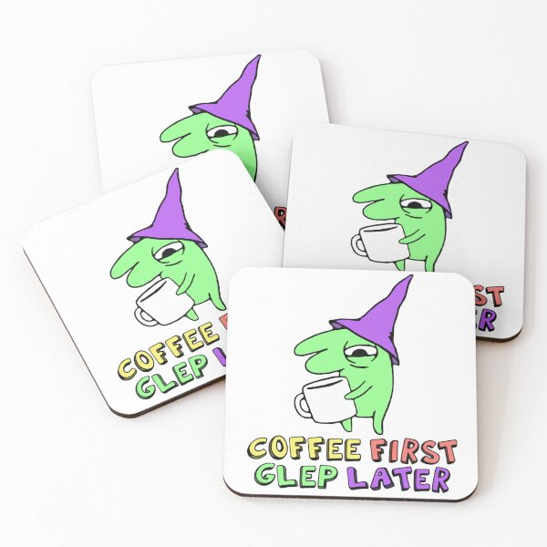 Item preview, glep coffee smiling friends   designed and sold by LoganLord.