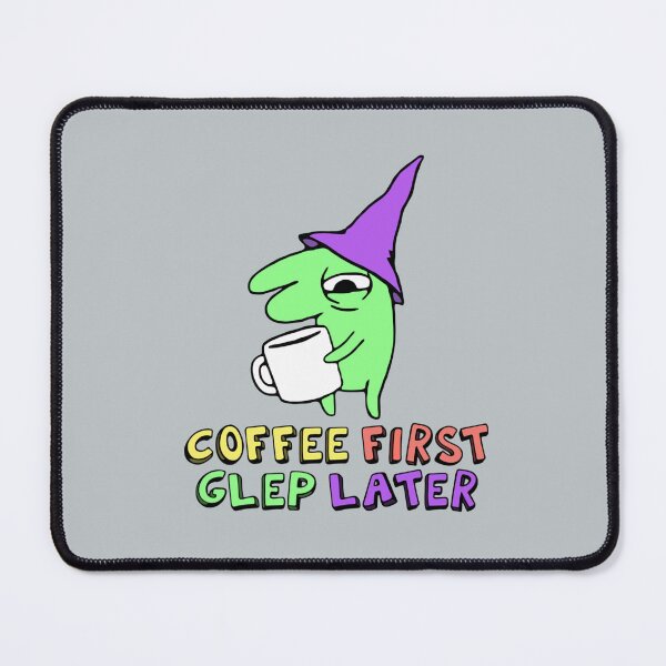 Item preview, glep coffee smiling friends   designed and sold by LoganLord.