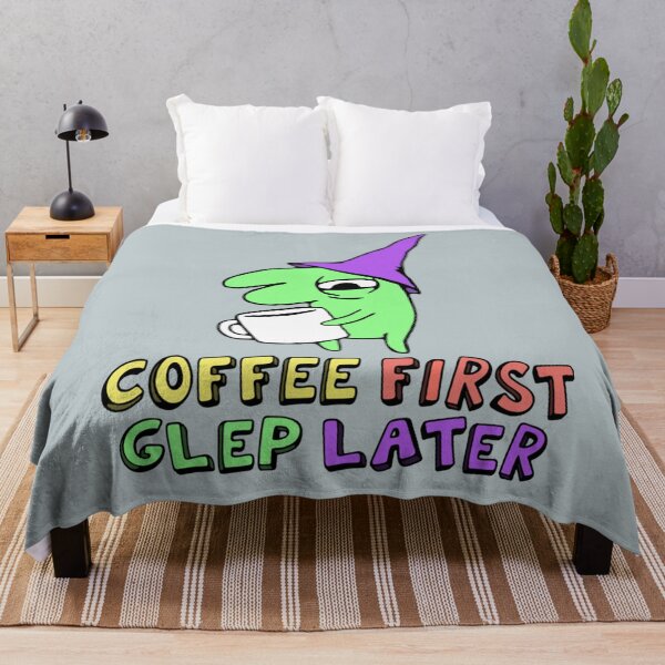 Item preview, glep coffee smiling friends designed and sold by LoganLord.
