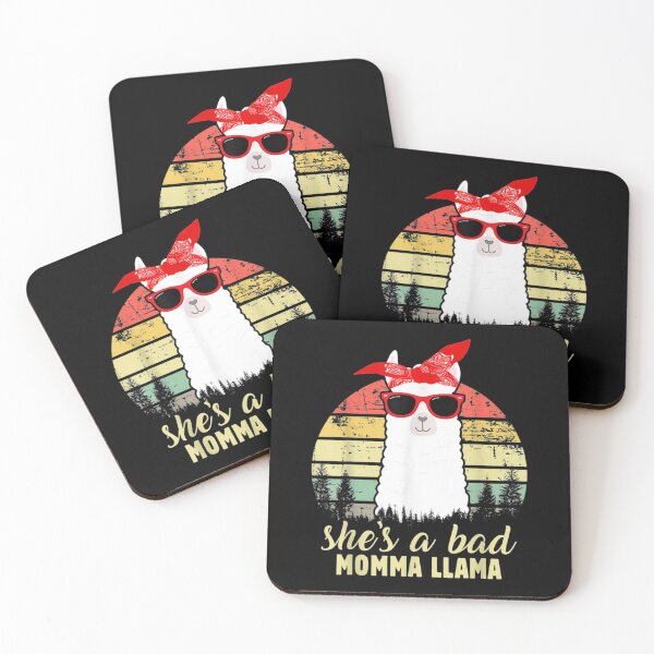 Item preview, Funny She's a Bad Momma Llama Mama designed and sold by Johann Mraz.