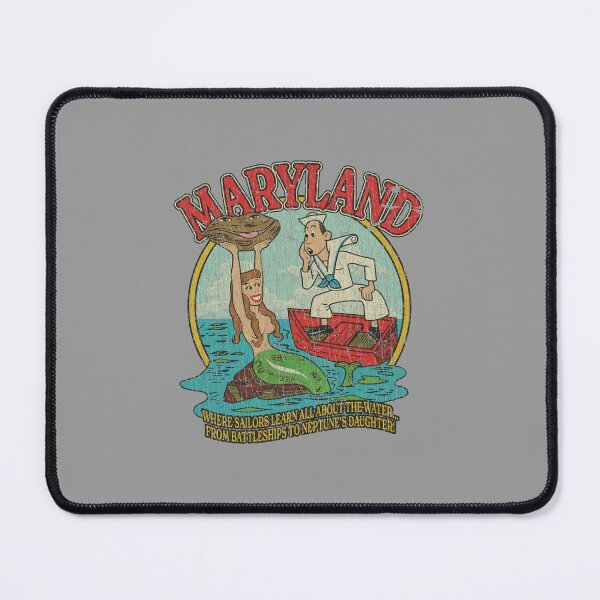 Item preview, Maryland - Where Sailors Learn All About The Water 1961 designed and sold by AstroZombie6669.