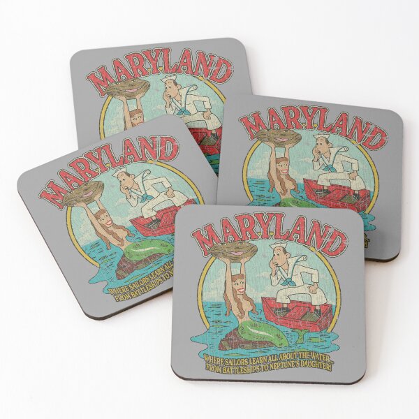 Item preview, Maryland - Where Sailors Learn All About The Water 1961 designed and sold by AstroZombie6669.