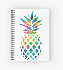 Rainbow Pineapple Spiral Notebook
