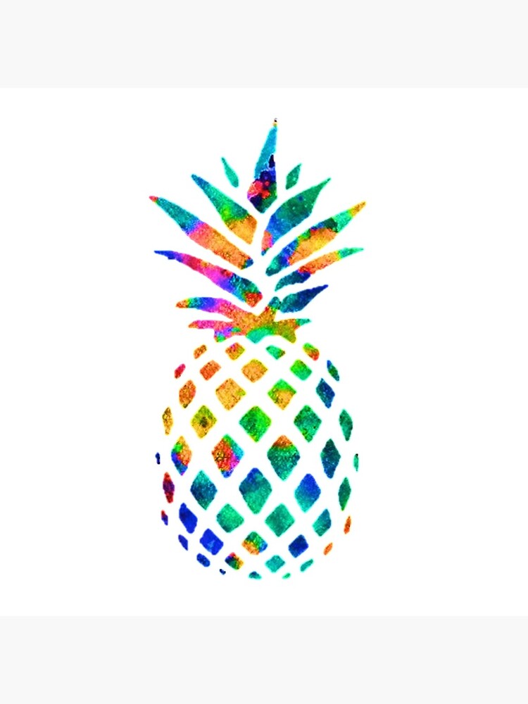 Rainbow Pineapple by erinaugusta