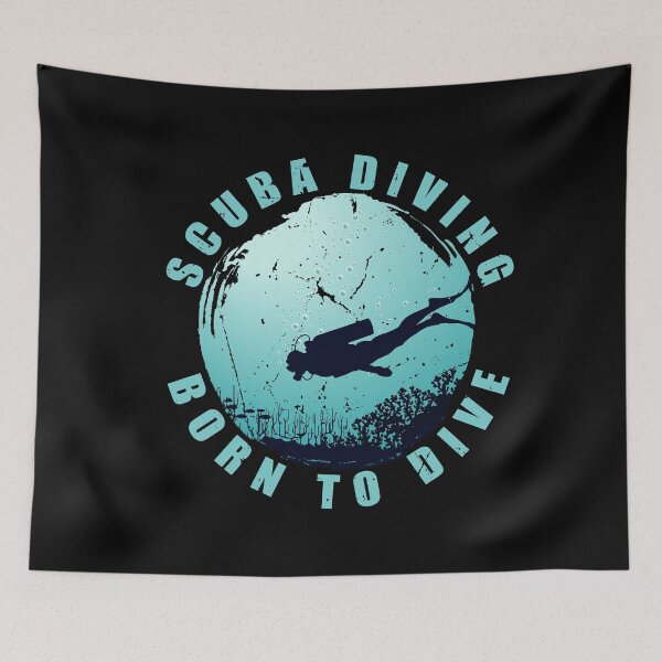 Item preview, scuba diving born to dive designed and sold by Fislux.