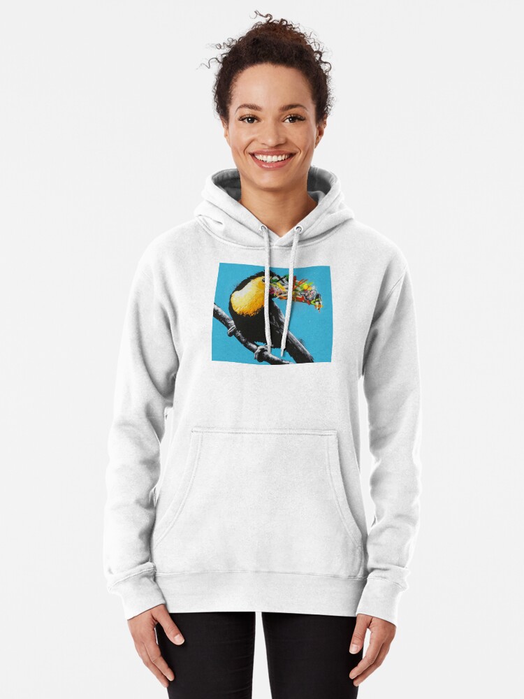 Thumbnail 2 of 5, Pullover Hoodie, Toucan - Martin Whatson designed and sold by Teecha.