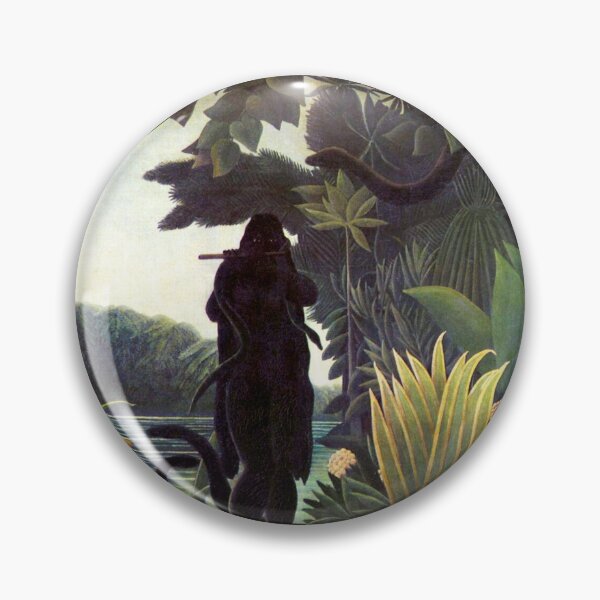 Item preview, Henri Rousseau's famous painting of The Snake Charmer from 1907 designed and sold by fivo.