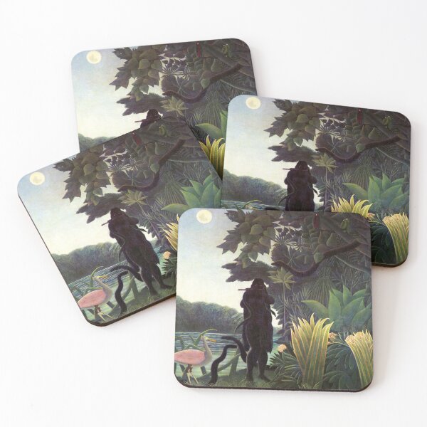 Item preview, Henri Rousseau's famous painting of The Snake Charmer from 1907 designed and sold by fivo.