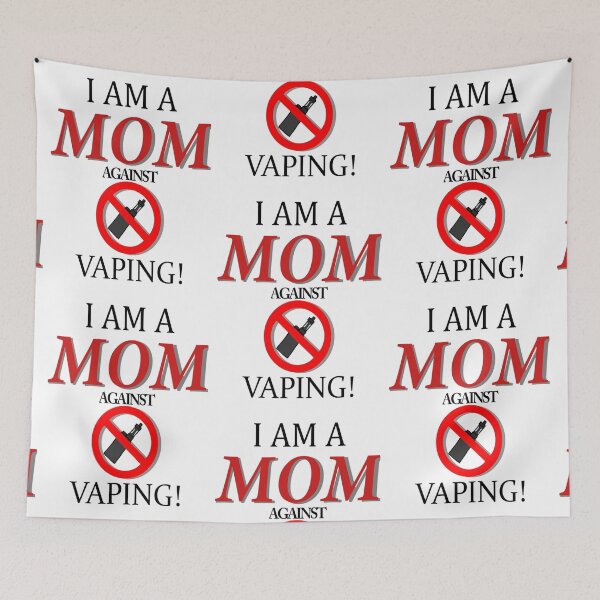 Aperçu de l'œuvre Je suis MAMAN contre VAPING! créée et vendue par Alfonzo Kohler.