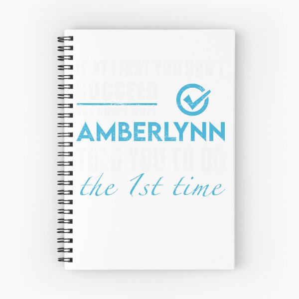 Item preview, Amberlynn Name T   Try Doing What Amberlynn Told You To Do The 1st Time Name Gift Item  Cla designed and sold by sonnyxjplazaqkc.