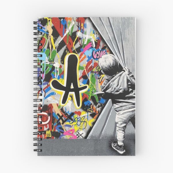 Item preview, Behind The Curtain - Martin Whatson - Modern Stencil Graffiti Urban Art designed and sold by Teecha.