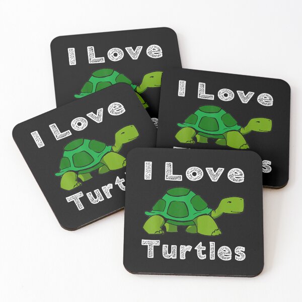 Item preview, I Love Turtles Tortoise Reptile Zoo Sea Turtle Ocean Gift designed and sold by Alfonzo Kohler.