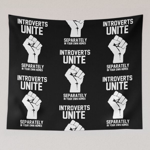 Item preview, Introverts unite separately in your own homes designed and sold by Alfonzo Kohler.