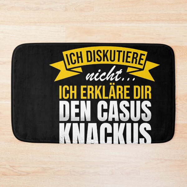 Item preview, I Don't Discuss, I Call The Casus Knackus Sticking Point, Word Joke designed and sold by Kaaimaan.