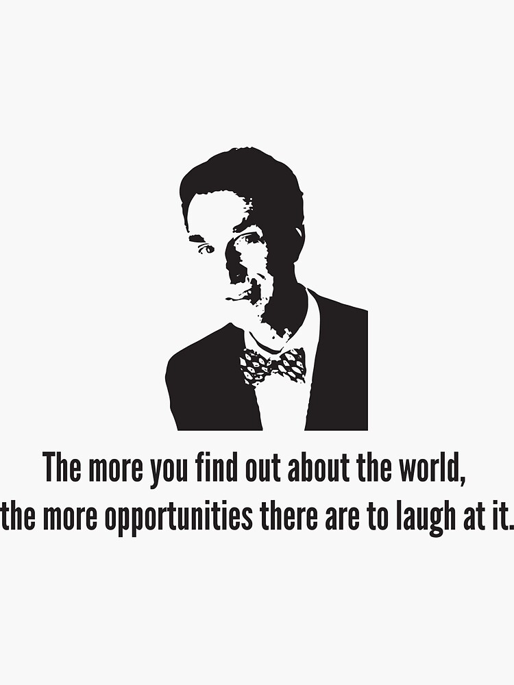 Bill Nye Quote Sticker By Timcheesebrow Redbubble 3707