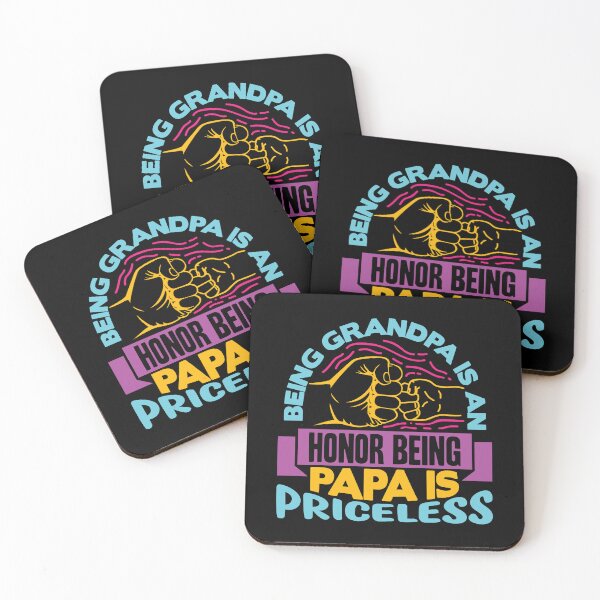 Item preview, being grandpa is an honor being papa is priceless designed and sold by Fislux.