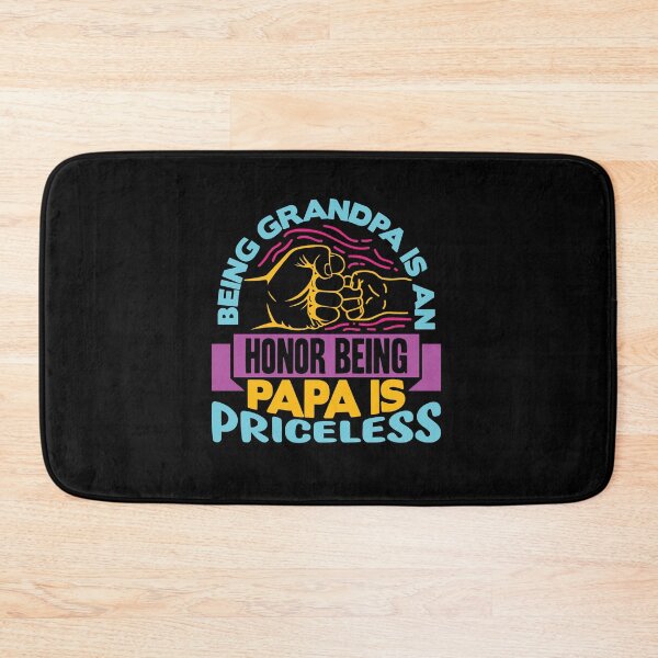 Item preview, being grandpa is an honor being papa is priceless designed and sold by Fislux.