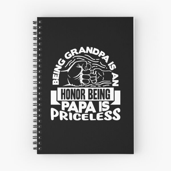 Item preview, being grandpa is an honor being papa is priceless designed and sold by Fislux.