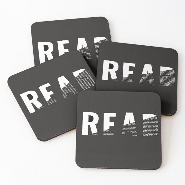 Item preview, READ TYPOGRAPHY SLICED TEXT!! designed and sold by The Bookworm Store.
