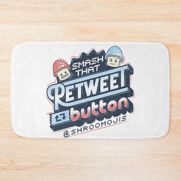 Item preview, Shroomojis – Smash That Retweet Button designed and sold by SMITHOS293.