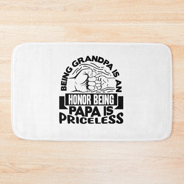 Item preview, being grandpa is an honor being papa is priceless designed and sold by Fislux.