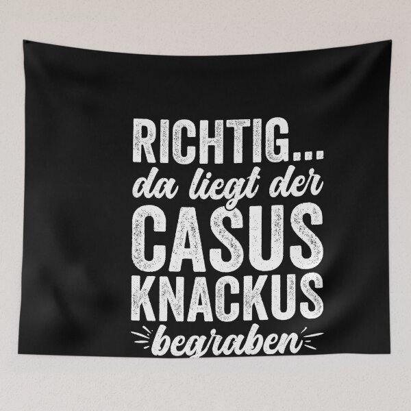 Item preview, Right There Is The Casus Knackus Sticking Point, Word Joke designed and sold by Kaaimaan.