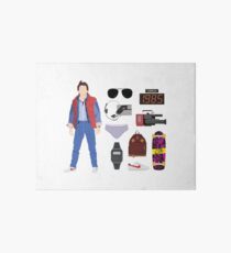 Back to the Future : Time Traveler Essentials 1985 Art Board