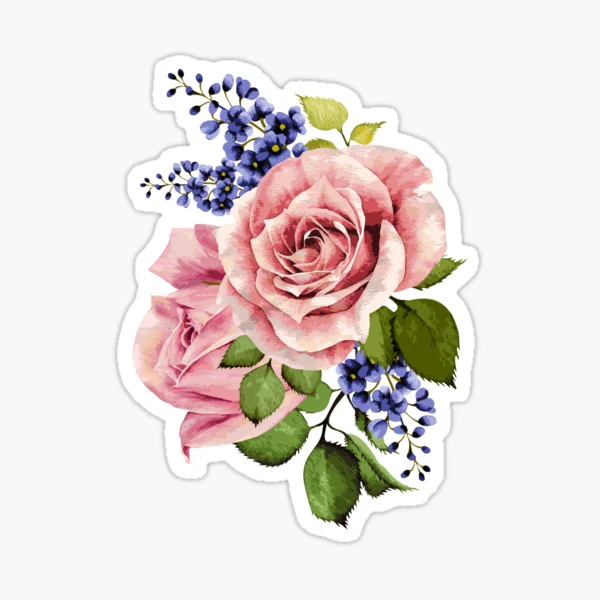 Summer Flowers - Stickers – Rose Mille