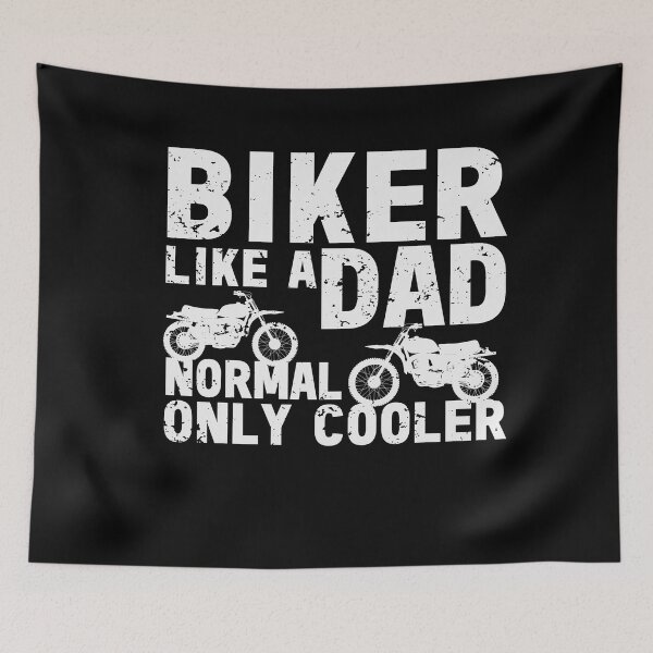 Item preview, biker like a dad normal only cooler designed and sold by Fislux.