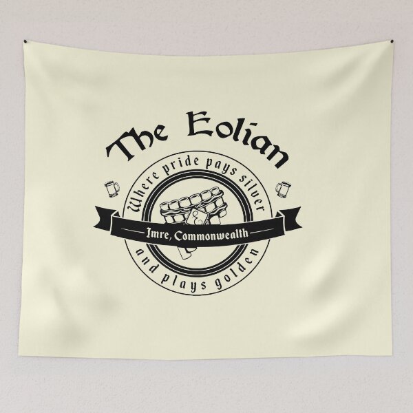 Item preview, The Eolian Bar Name Of The Wind Graphic Retro, Best Retro Customizes, Hot Idea, Cool Cute designed and sold by The-sky-is-here.